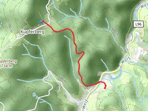 Neuer Weg in Kupferberg