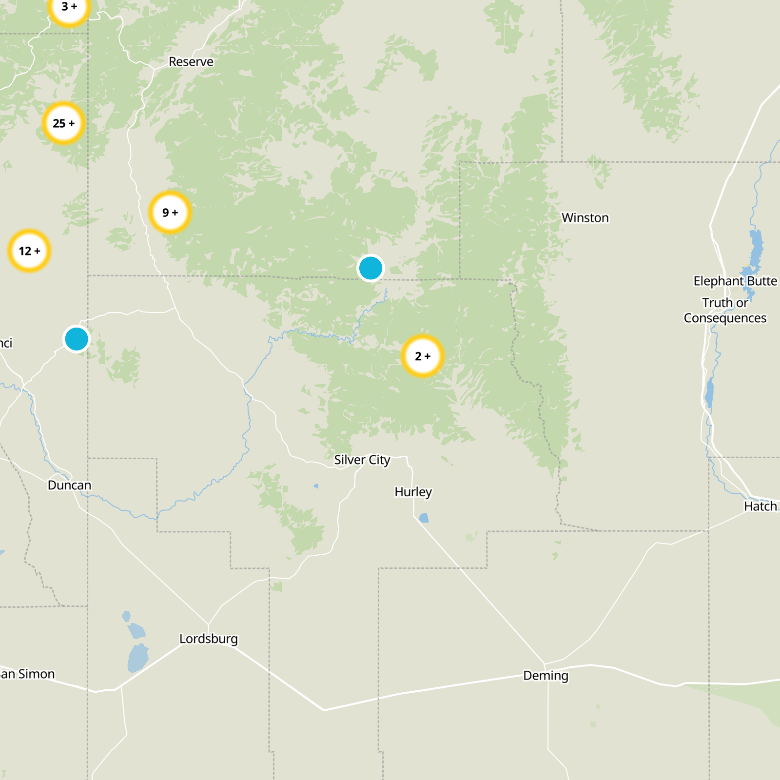 Grant County Static Map