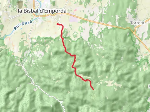 Path from Fontaneta to Fitor PR C 104