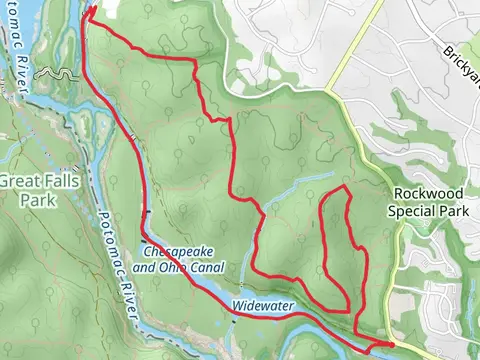 Valley, Gold Mine and Chesapeake and Ohio Canal Loop Trail