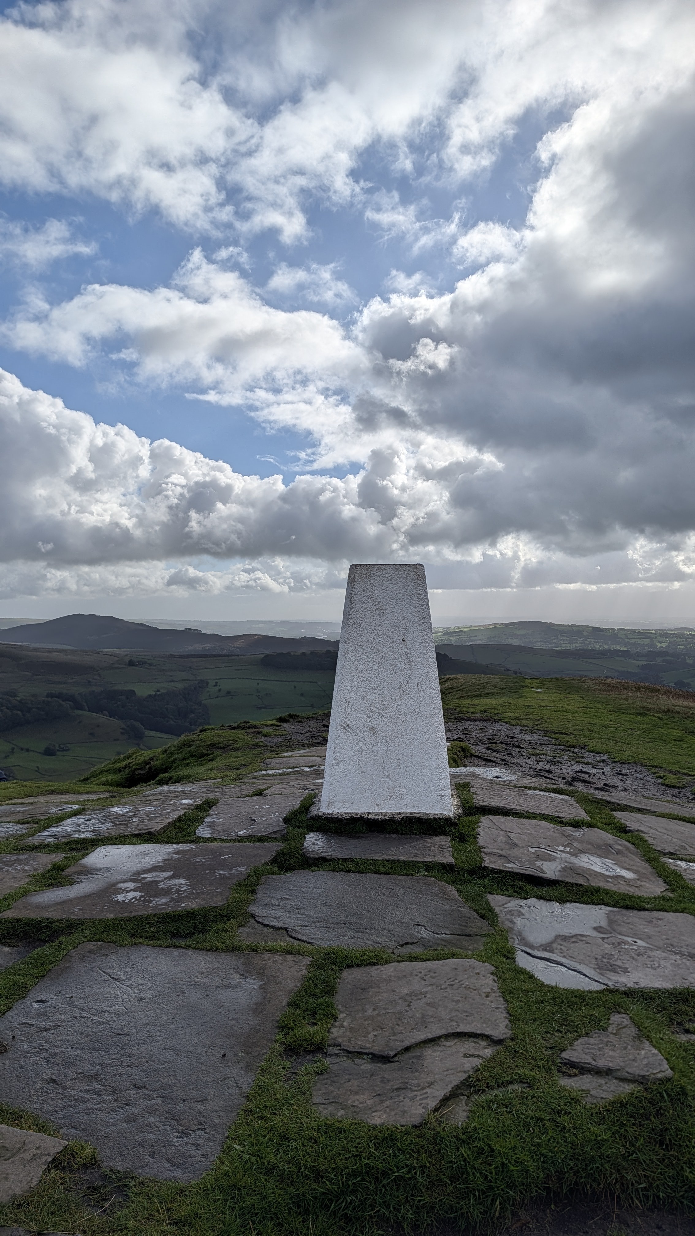 A map preview of the recording Shining Tor, Whetstone Ridge & Shutlingsloe Loop.