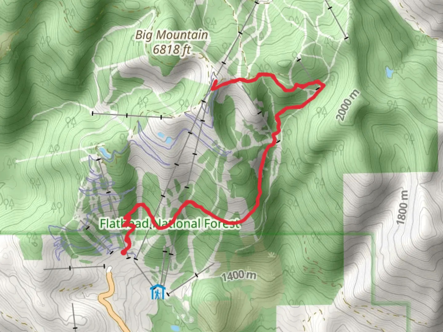 An image depicting the trail Danny On Trail and its surrounding area.