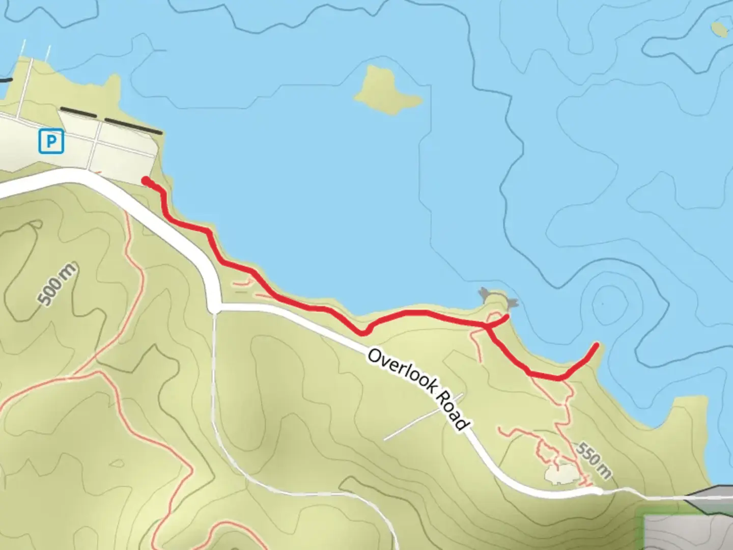 An image depicting the trail RoadRunner Trail and its surrounding area.