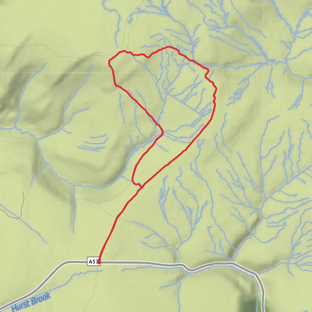 B-29 Superfortress Memorial - Crash Site Walk mobile static map