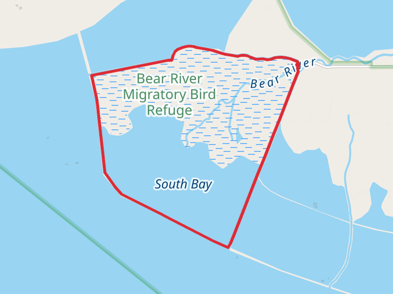 Bear River Migratory Bird Refuge Auto Tour Route Loop