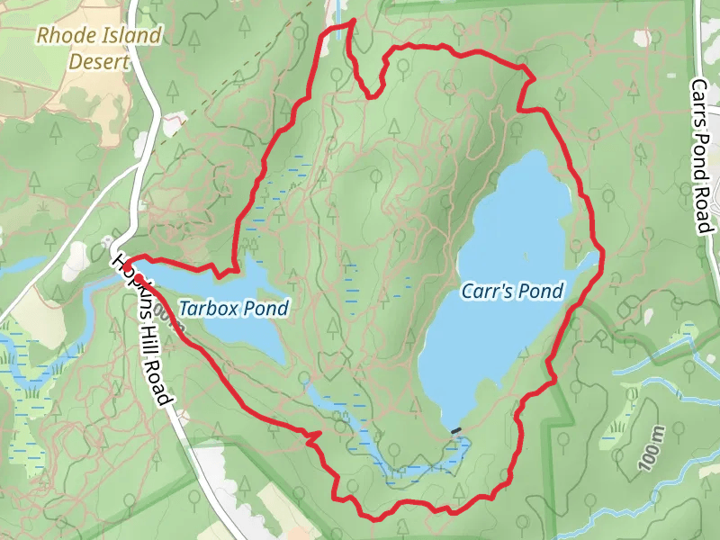 Pump House, Ring Road and Flipper Loop Trail