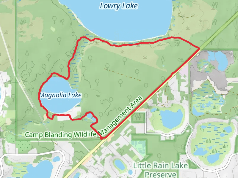 Florida Trail and Magnolia Lake Loop