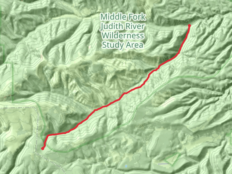 Lost Fork Judith River Trail