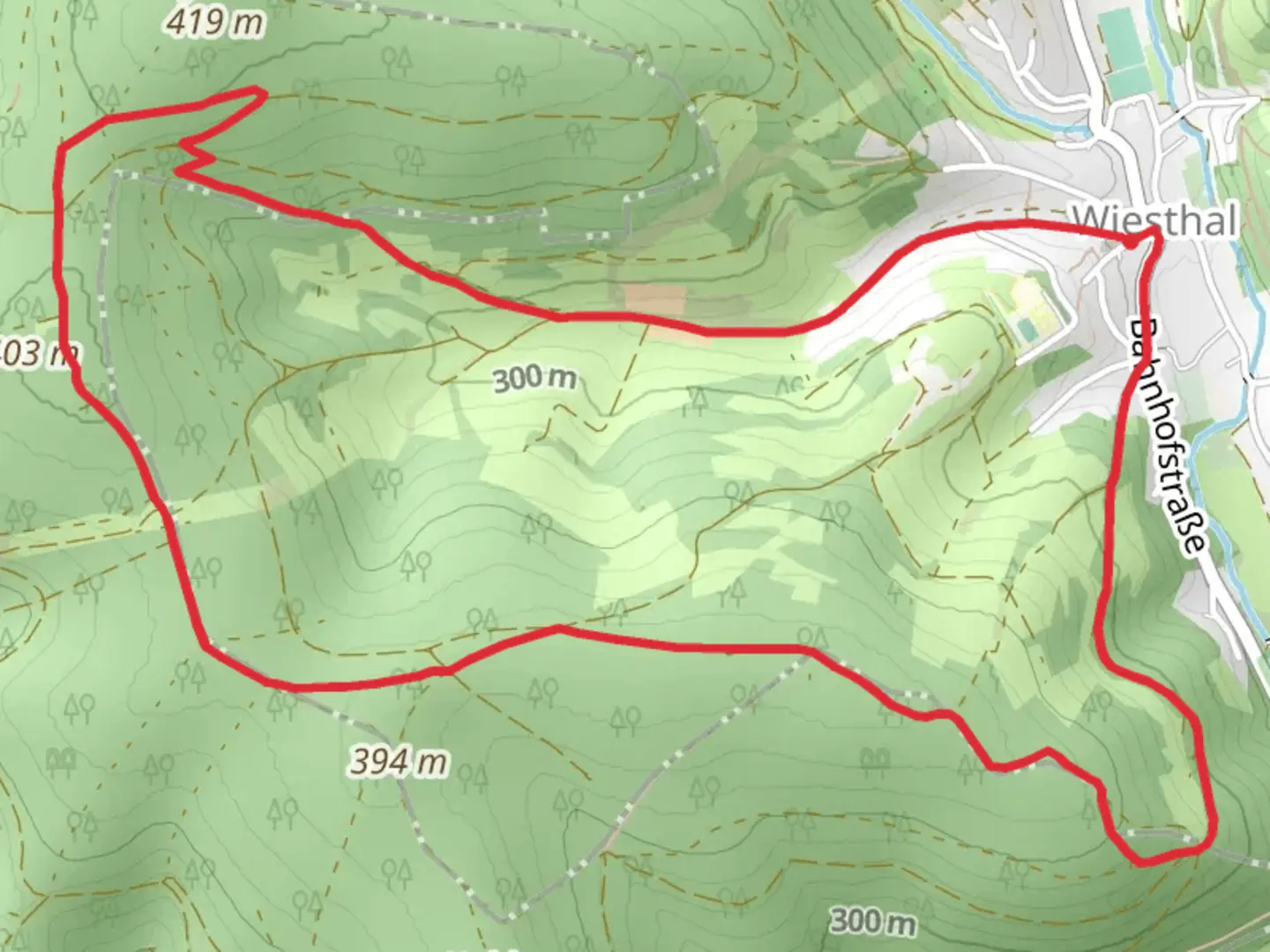Oertlicher Wanderweg Wiesthal 2 | Main-Spessart | Germany