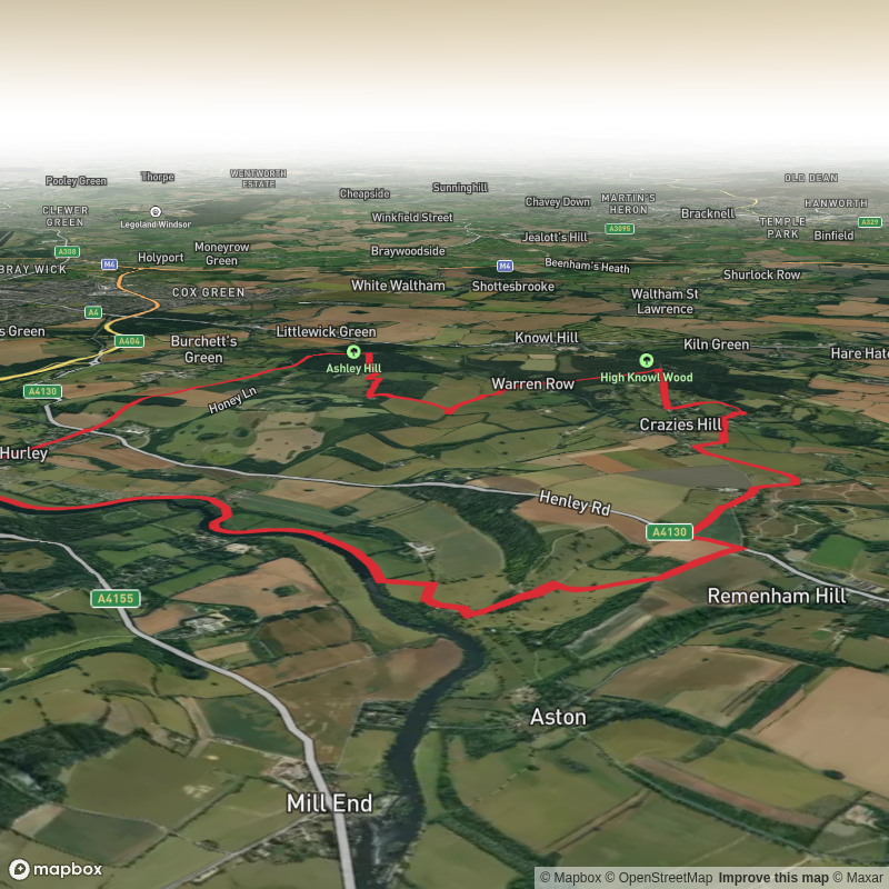 High Wood, Ashley Hill and River Thames Loop