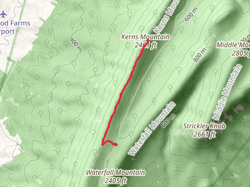 Kern Mountain via Kern Trail