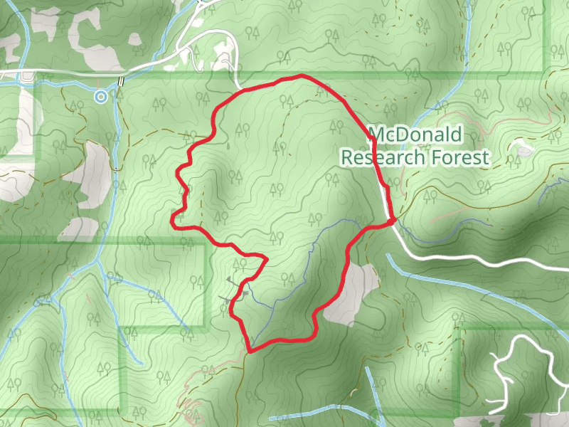 Lewisburg Saddle and Alpha Loop