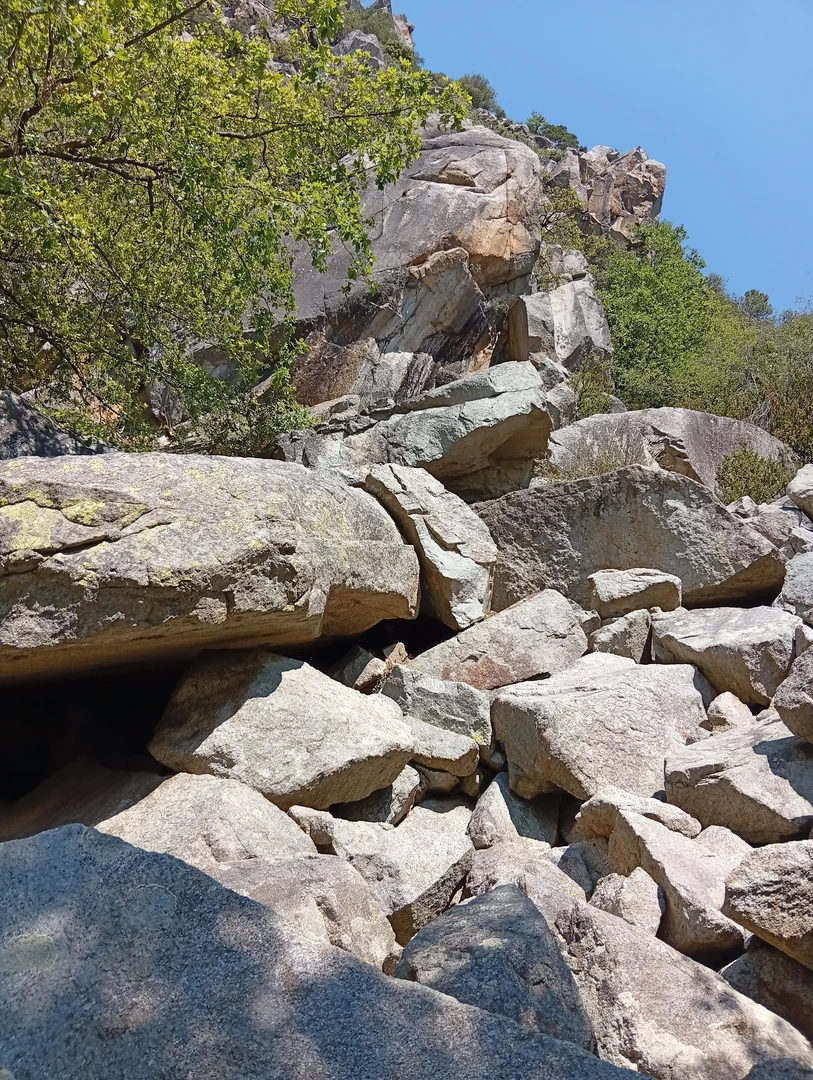 An image depicting the trail Carroi - Enclar Trail and its surrounding area.