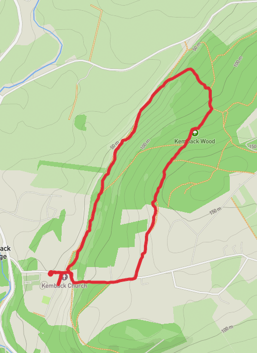 Fife Walking mobile static map