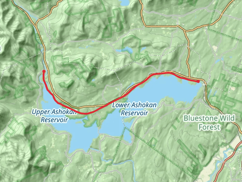 Ashokan Reservoir from West Hurley