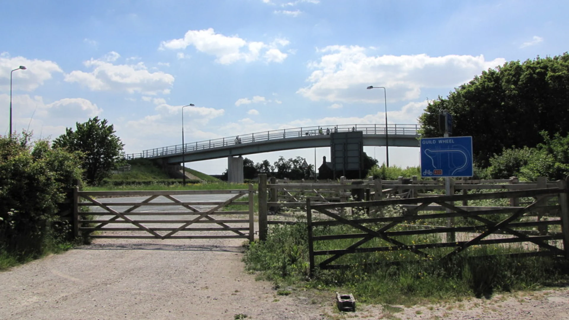 An image depicting the trail Preston Guild Wheel and its surrounding area.