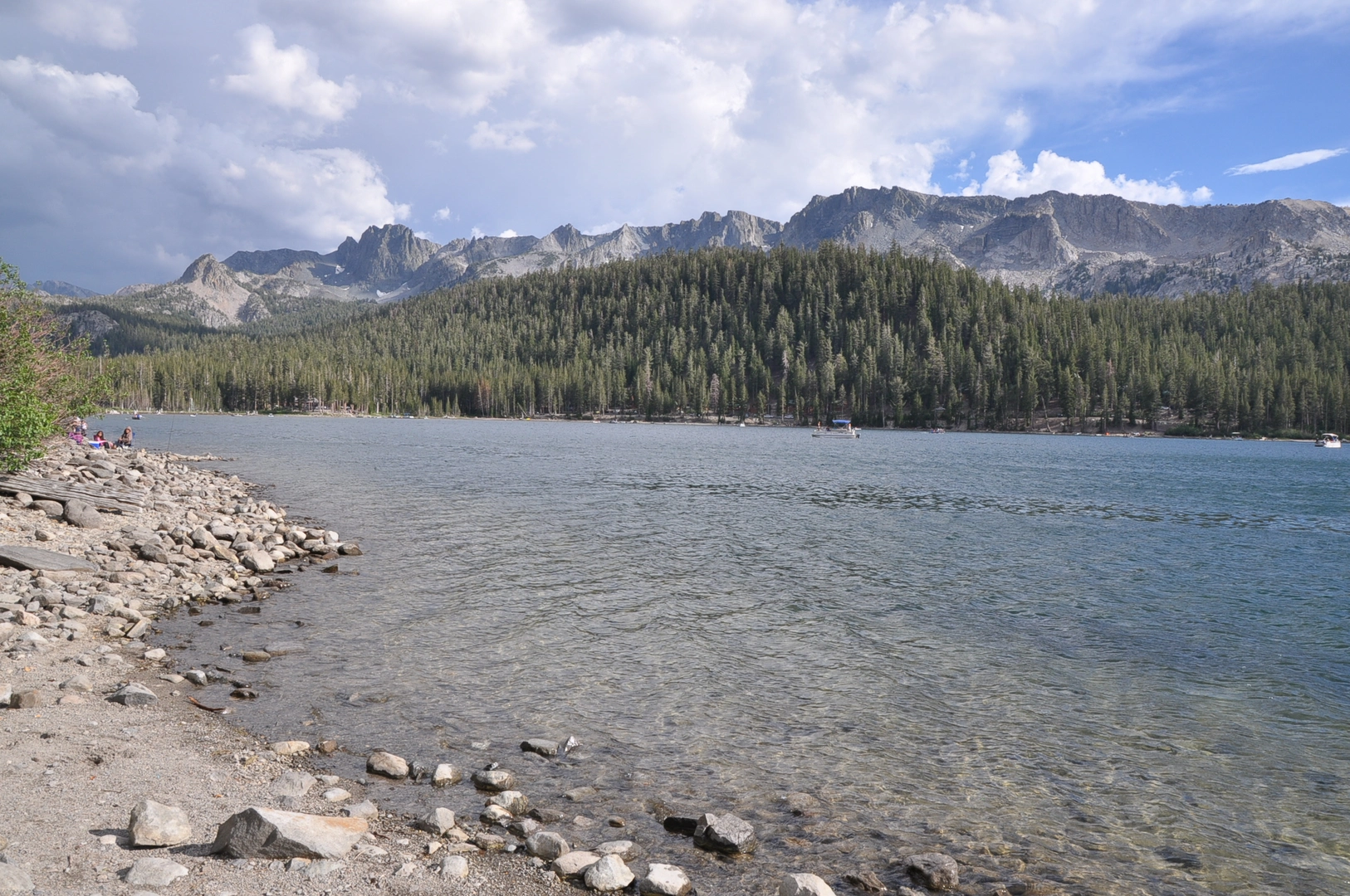 An image depicting the trail Around Lake Mary and its surrounding area.