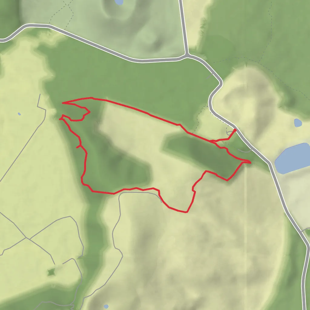 Dos 5 Picos, da Faja de Redonda and da Caldeira from Passagem das Bestas mobile static map
