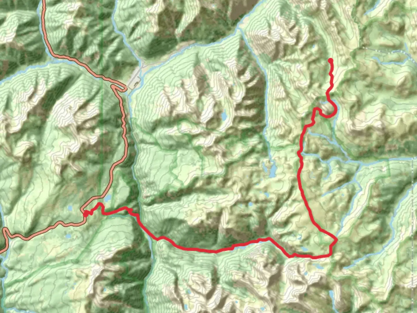 An image depicting the trail Elk Creek via Colorado and CDT Trail and its surrounding area.