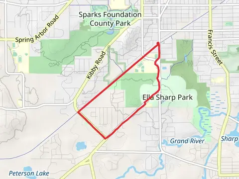 Ella Sharp Park Golf Course Loop