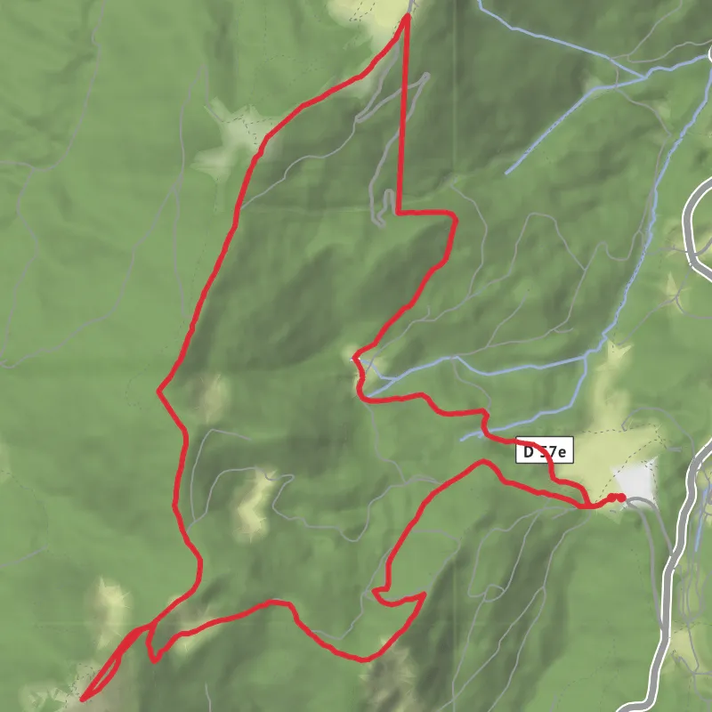La pinea + montfromage mobile static map