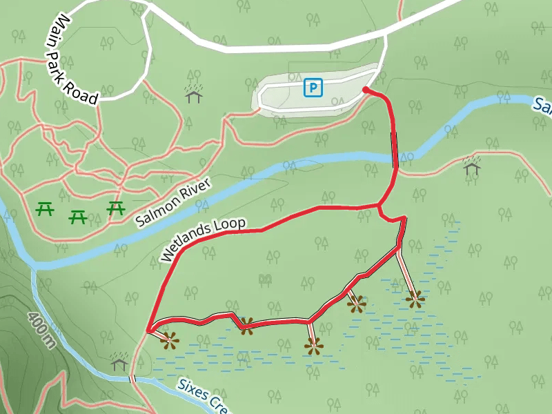 Boulder Ridge and Wetlands Loop Trail