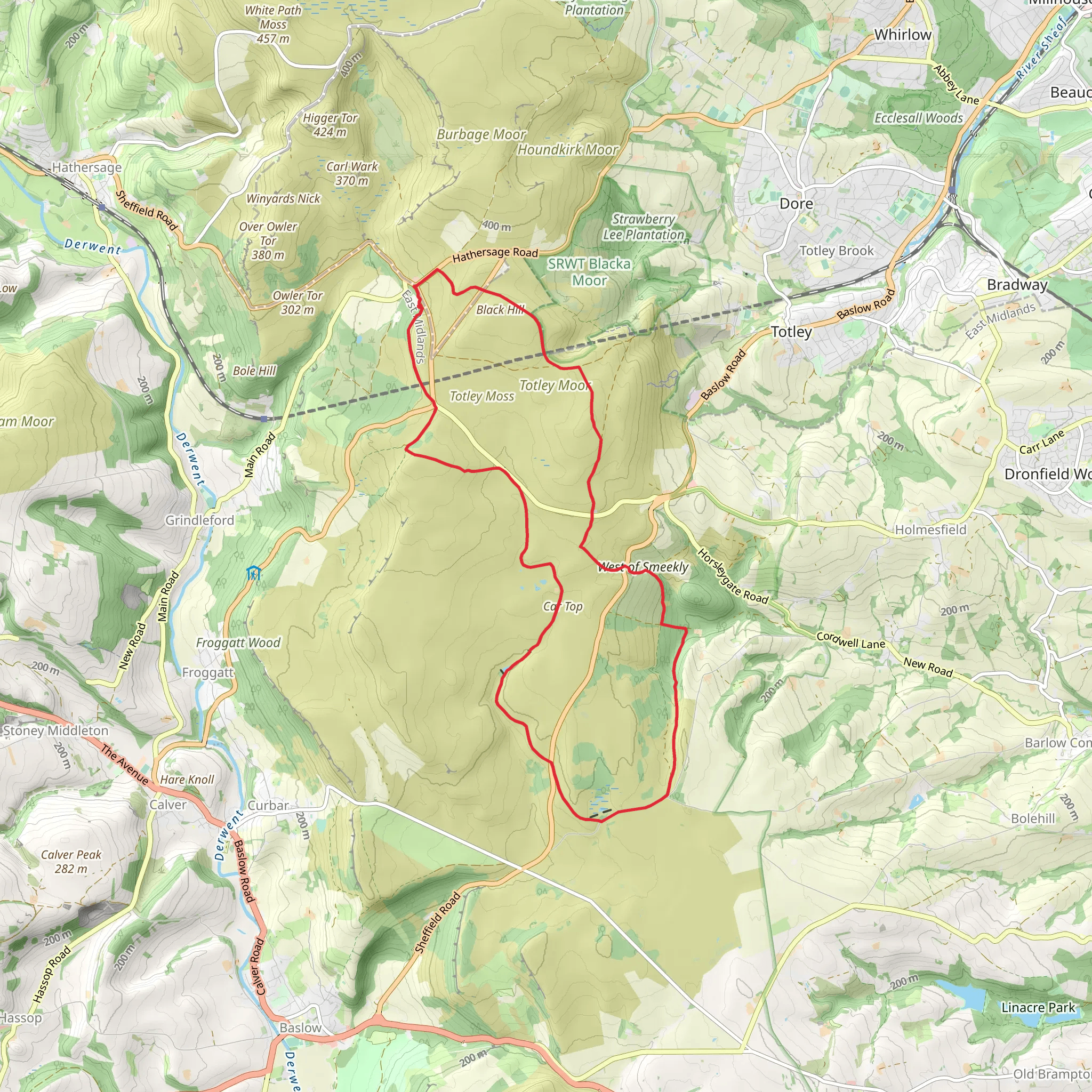 Longshaw Moorland Loop | Sheffield | England