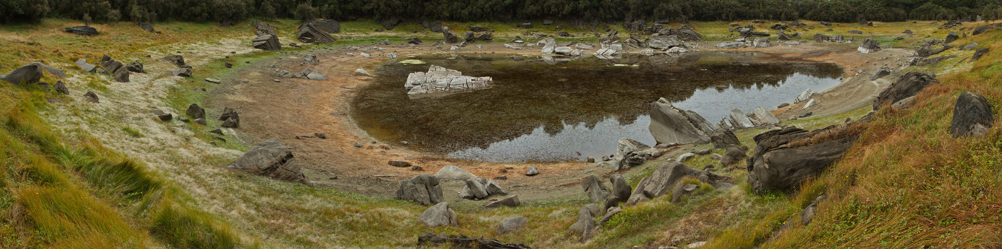 An image depicting the trail Lake Kiriopukae Walk and its surrounding area.