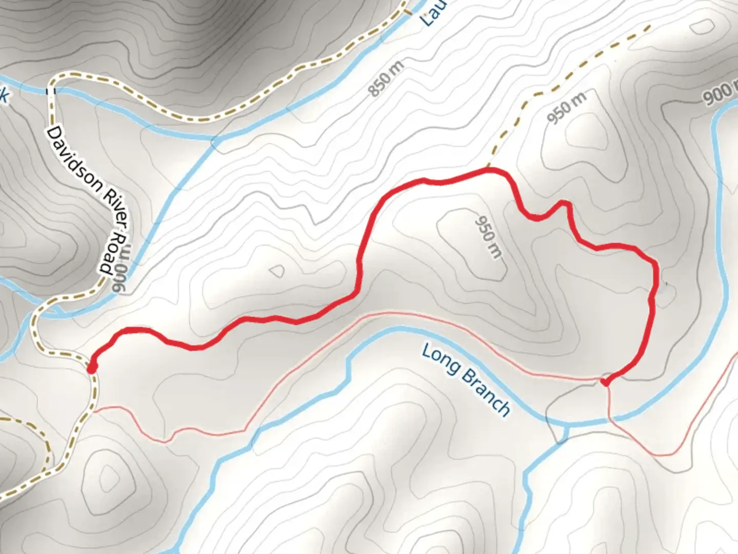 An image depicting the trail Cemetery Loop Trail and its surrounding area.