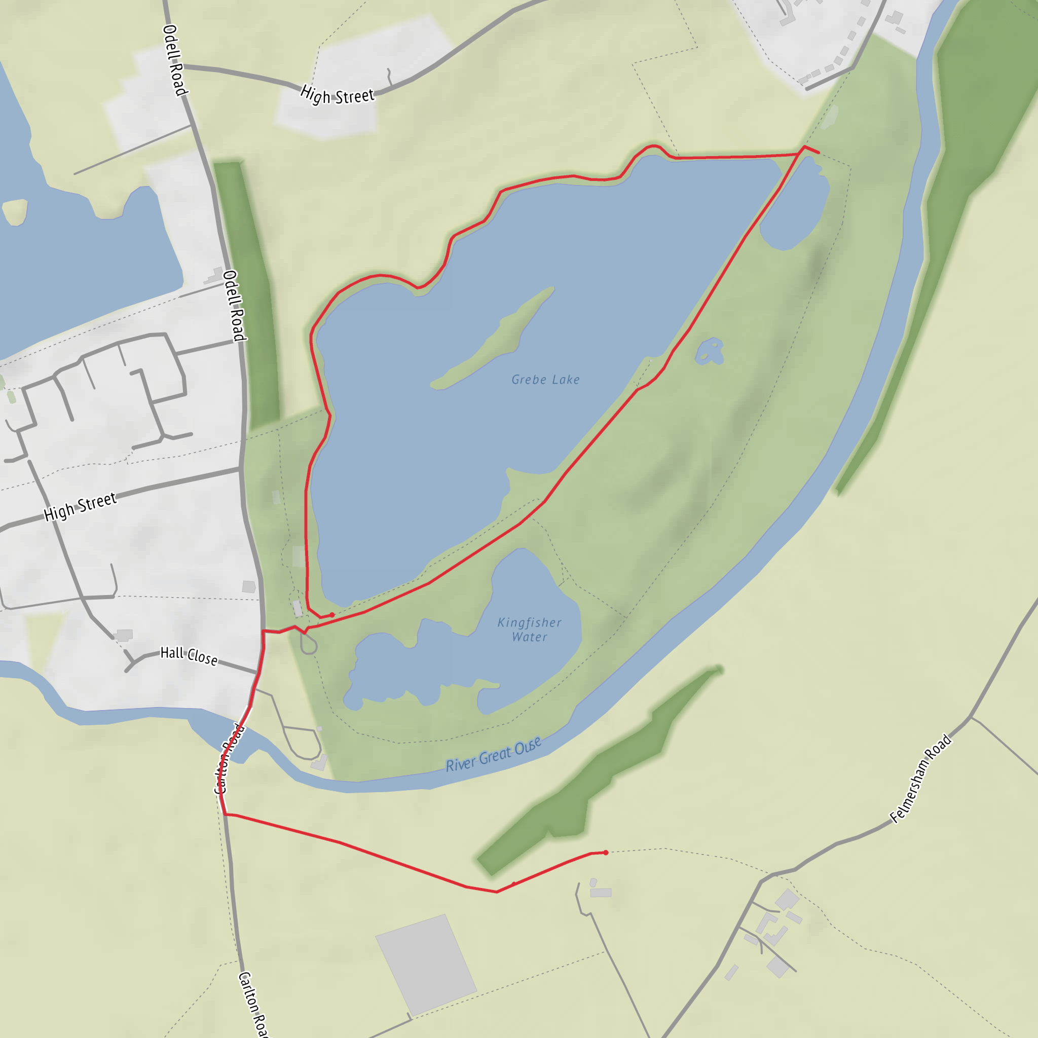 Origin Retreat Walk mobile static map
