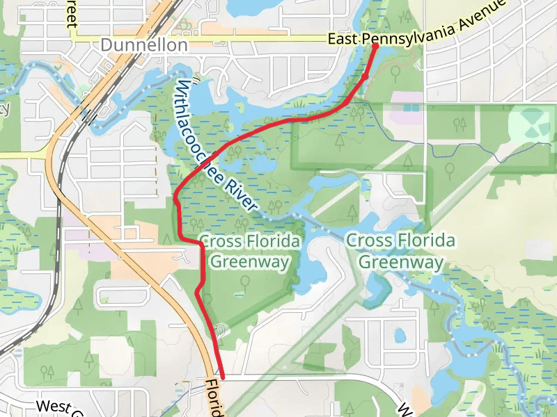 Dunnellon Trail and Cross Florida Greenway