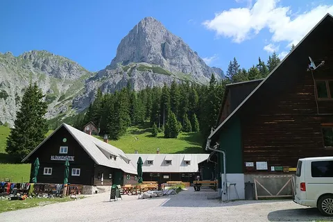 Klinkehütte to the Admonter Kalbling - Sparafeld and Riffel