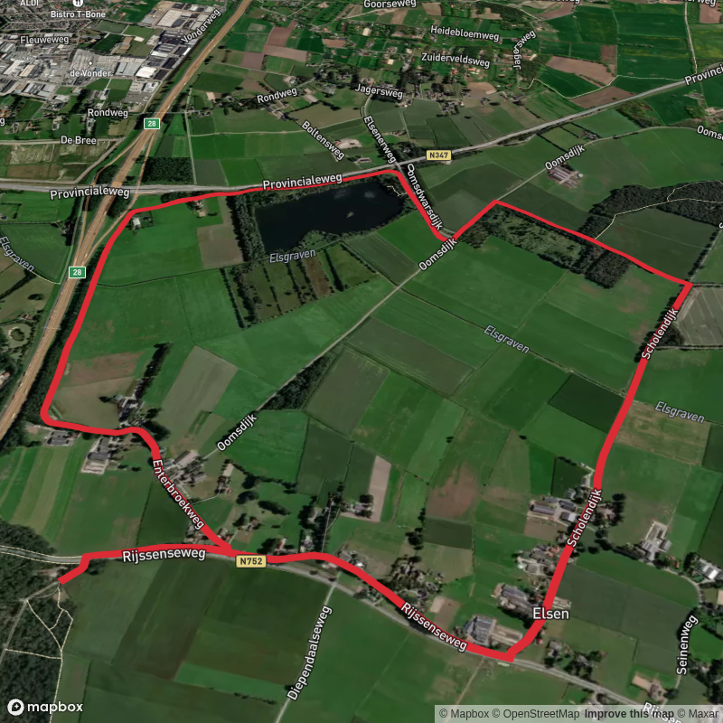 Entervenen Loop via Enterbroek Weg