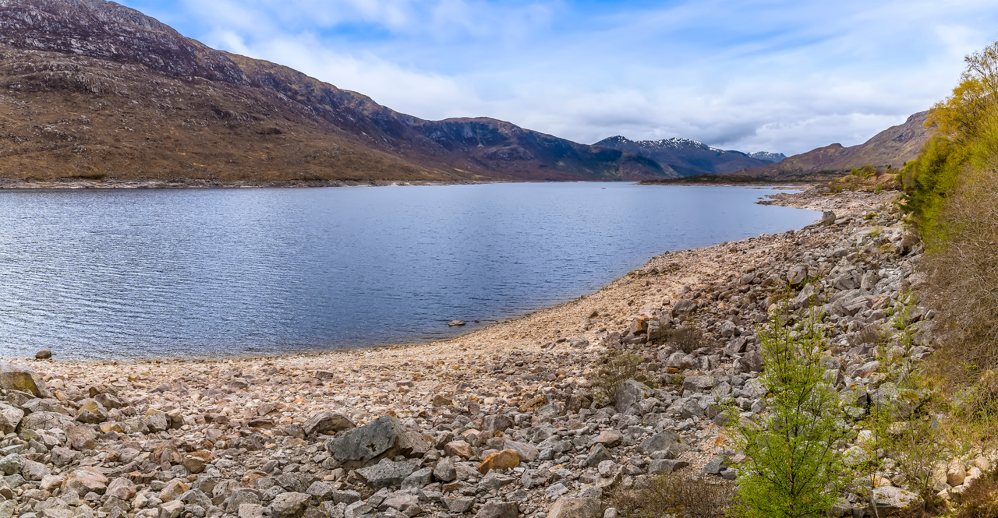 An image depicting the trail Sàil Chaorainn and its surrounding area.