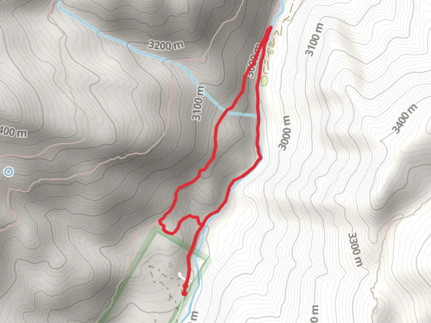 An image depicting the trail Cement Creek Loop and its surrounding area.