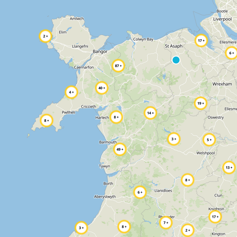 Trawsfynydd Static Map
