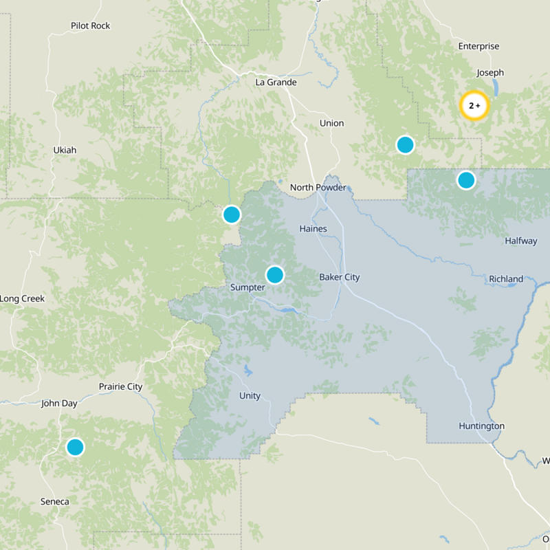 Baker County Static Map