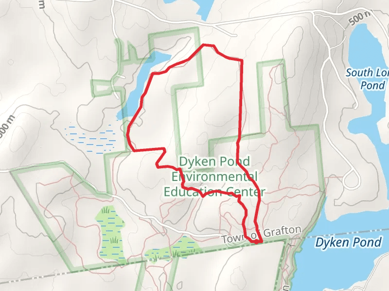 Newcomb Pond Trail and Abbt Farm Trail Loop