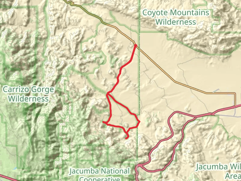 Dos Cabezas - Mortero Wash Loop