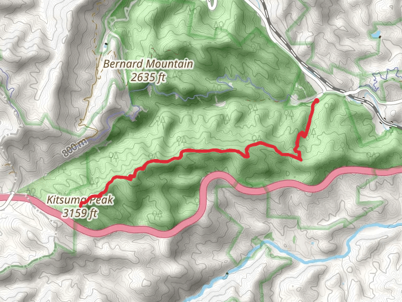 Kitsuma Peak via Youngs Ridge Trail