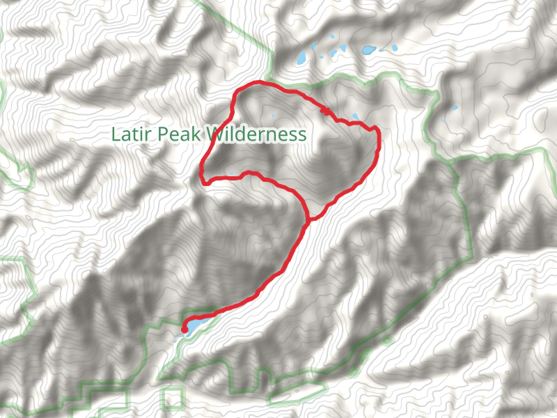 Cabresto Lake - Lake Fork Trail