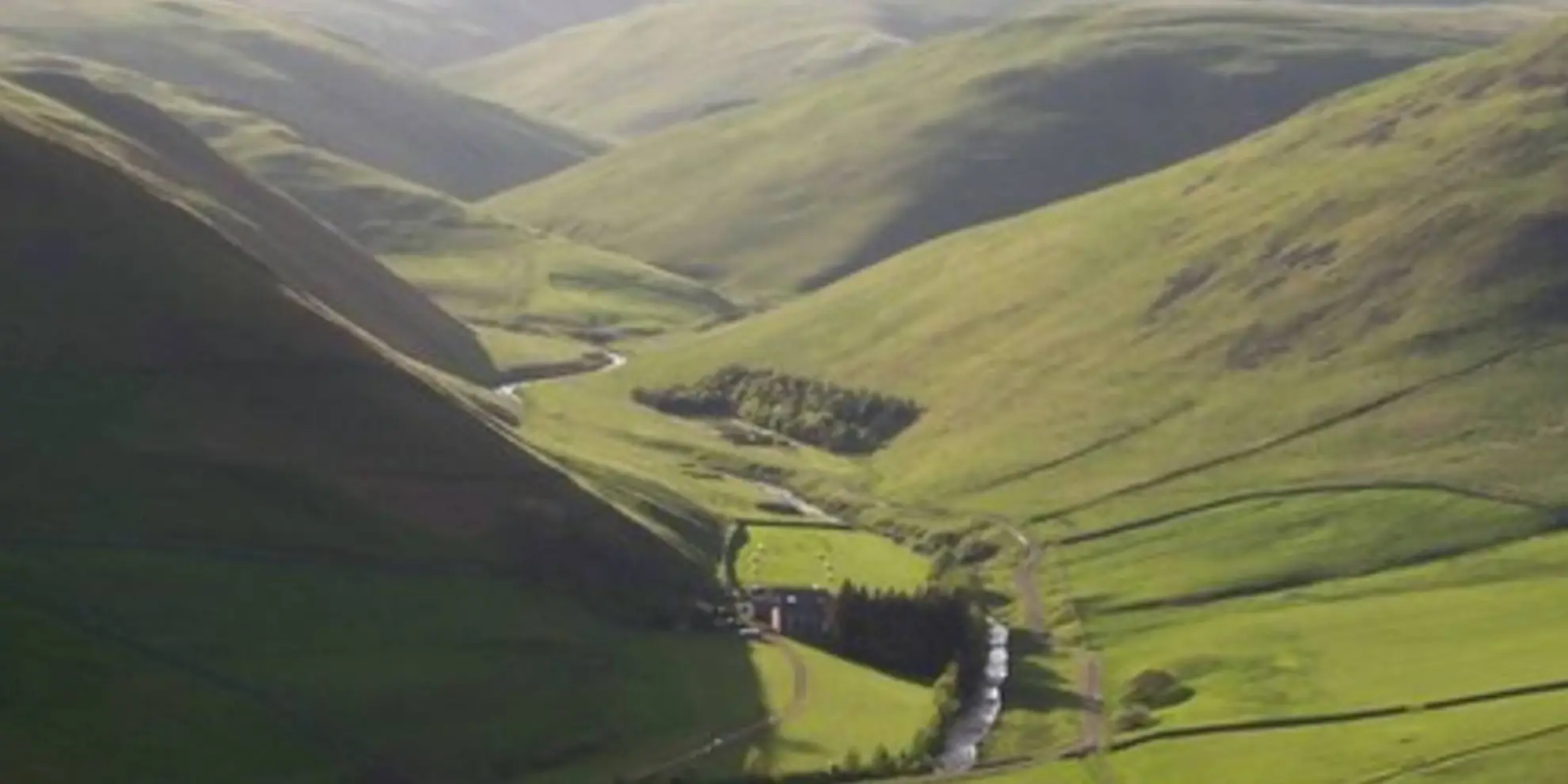 An image depicting the trail Barrowburn Family Walk and its surrounding area.