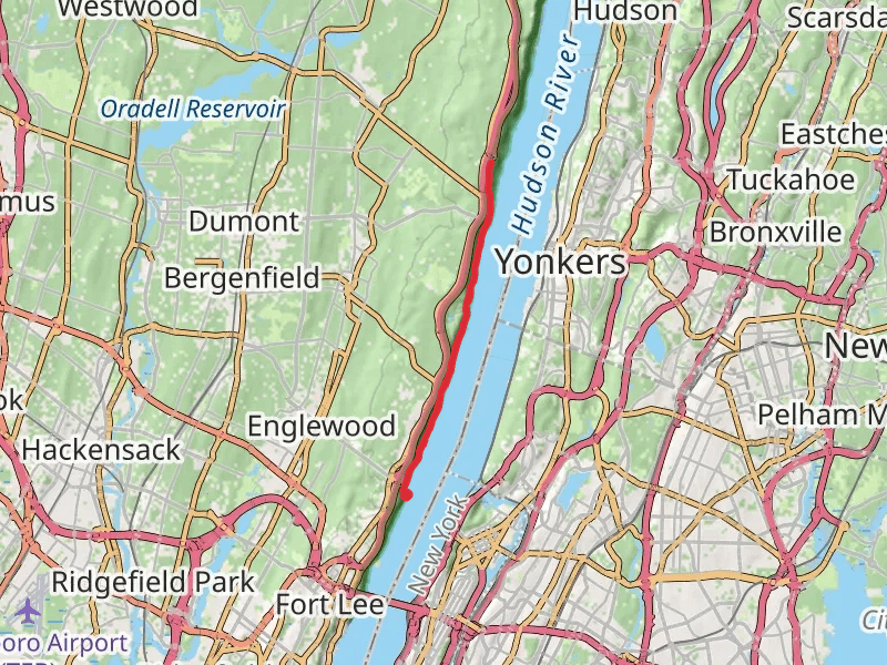 Henry Hudson Drive - Hudson River