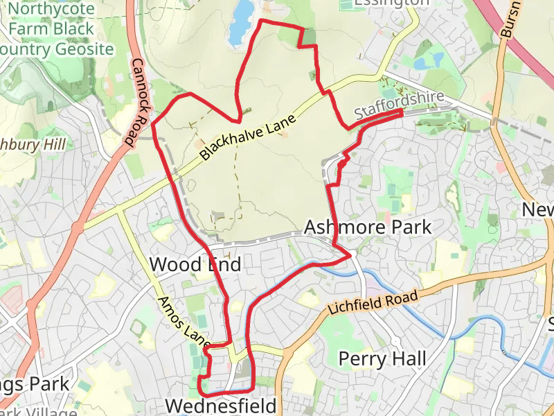 Wednesfield North Loop