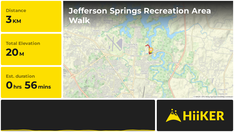 Jefferson Springs Recreation Area Walk | Rutherford County | Tennessee