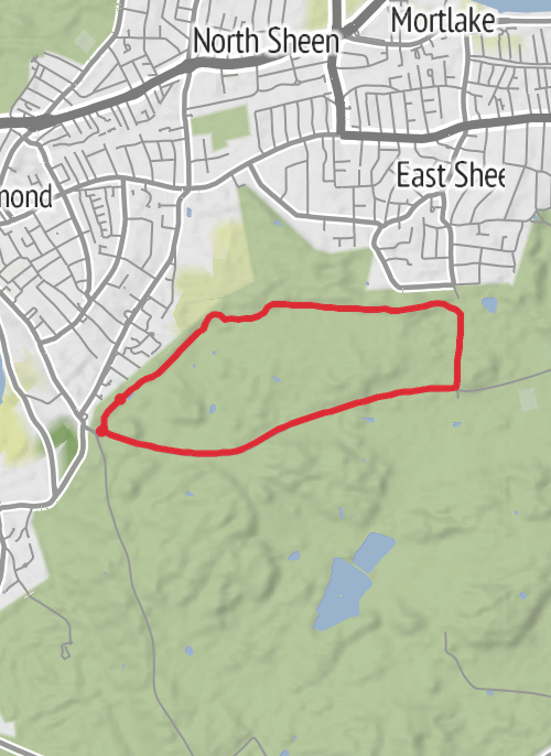 Richmond upon Thames - Base mobile static map