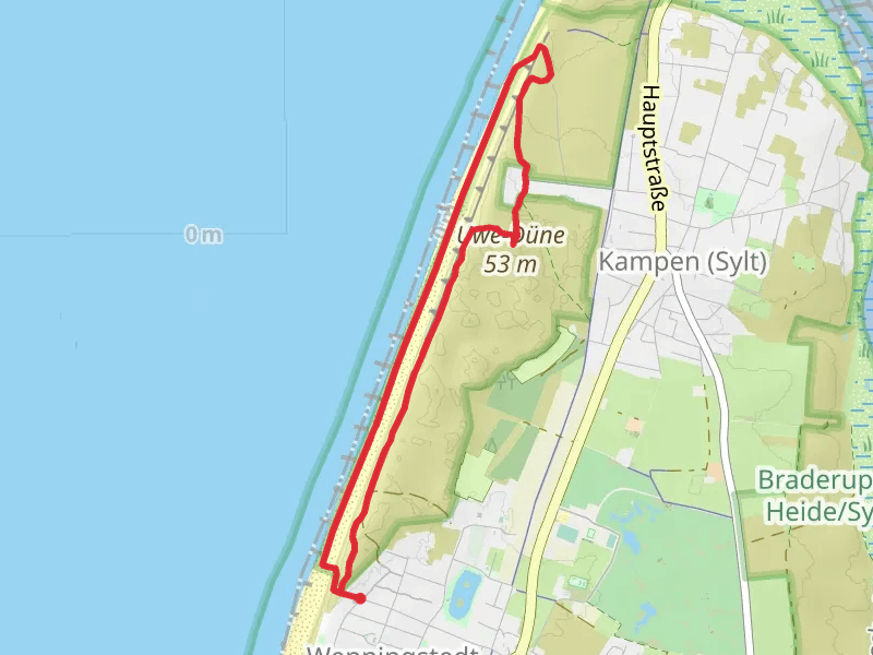 Uwe Duene and Sonnenterrasse Kampen Loop