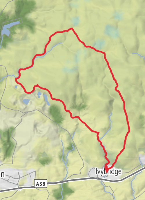 South Hams Running mobile static map
