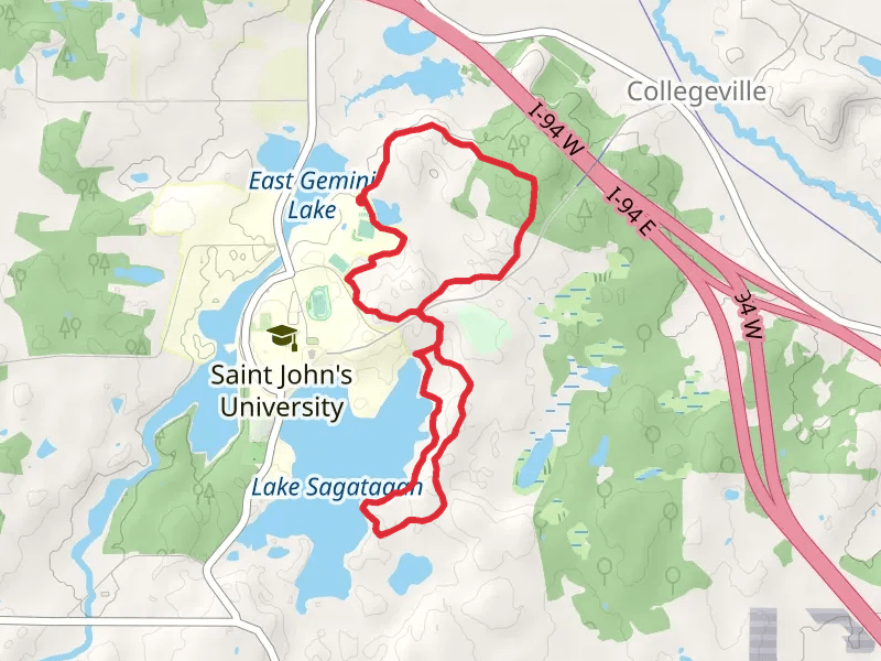 Cichy Pond and Chapel Loop Trail