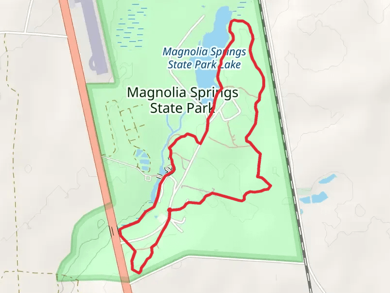 Lime Sink Trail, Beaver Trail and Woodpecker Nature Trail Loop